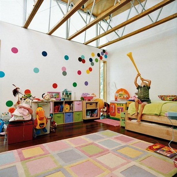 Kinderzimmer bunt gestalten