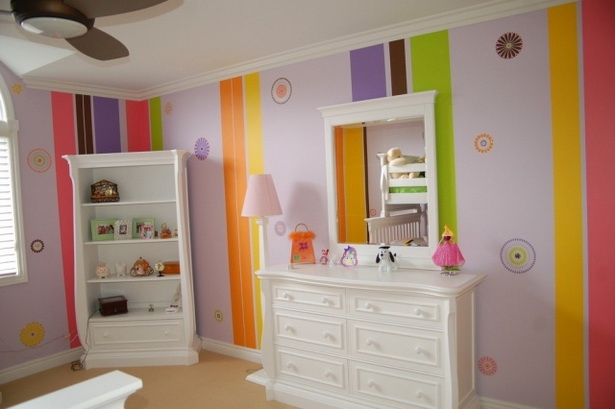 Kinderzimmer farbig gestalten