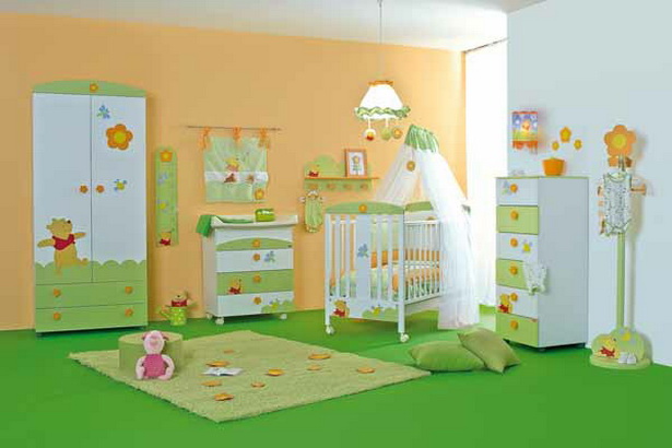 Kinderzimmer ideen grün