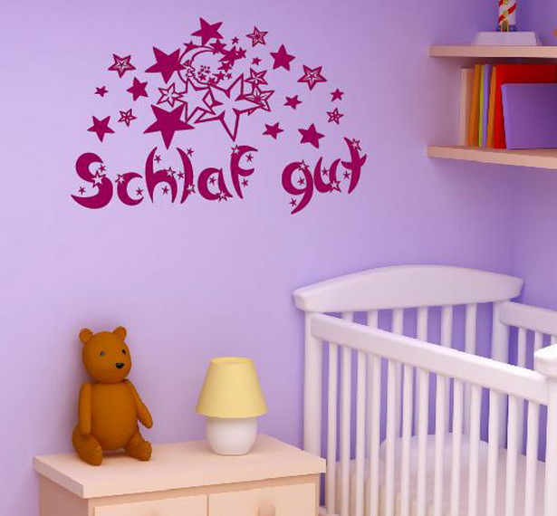 Schablonen für die wand kinderzimmer