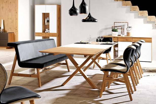 Esszimmer modern holz