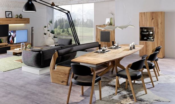 Esszimmer modern holz