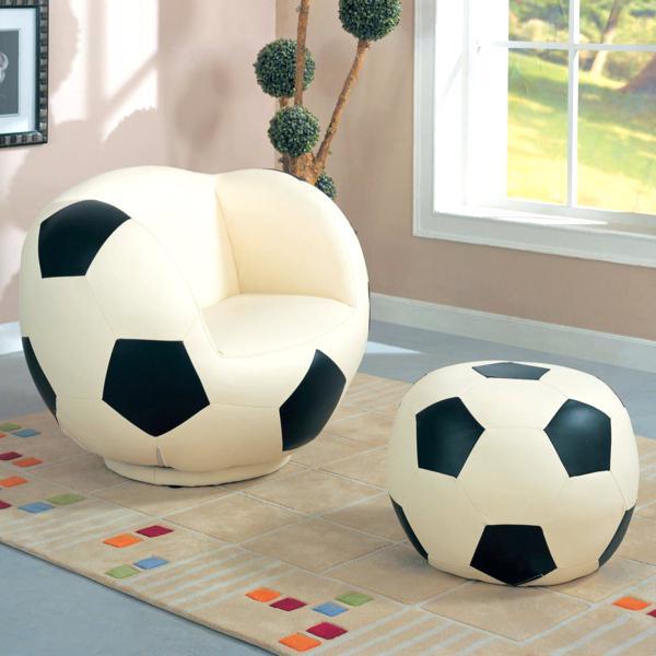 Kinderzimmer deko fussball
