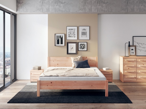 Wandfarbe schlafzimmer holzmöbel