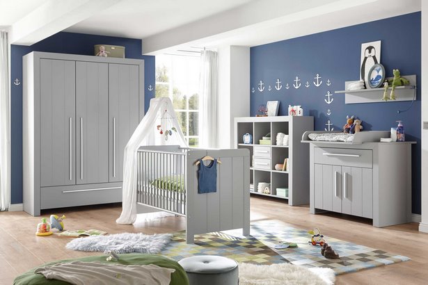 Babyzimmer grau