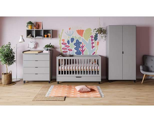 Babyzimmer grau