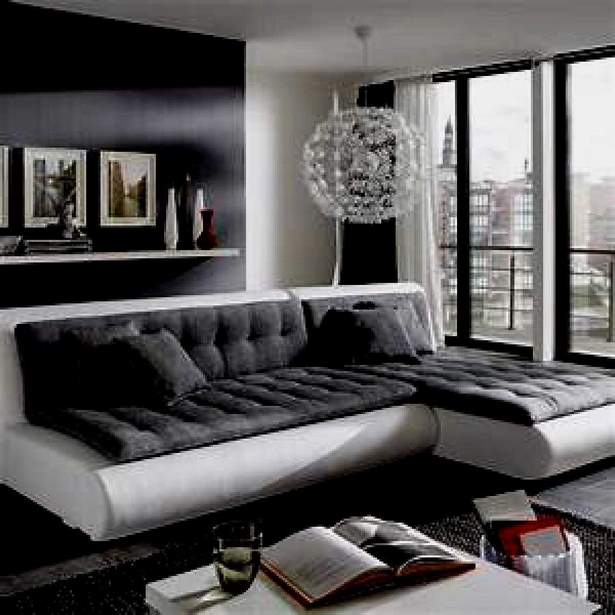 Grau weiß wohnzimmer
