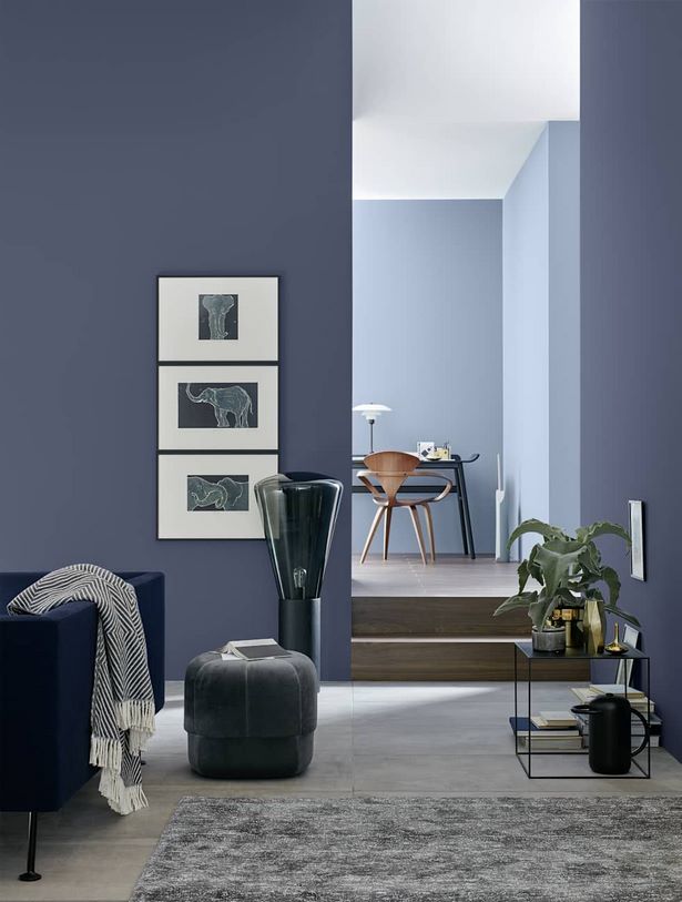 Wandfarbe wohnzimmer modern