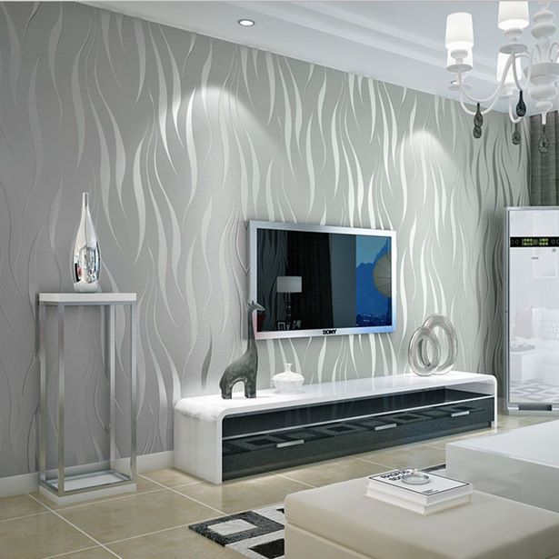 Wohnzimmer design tapeten