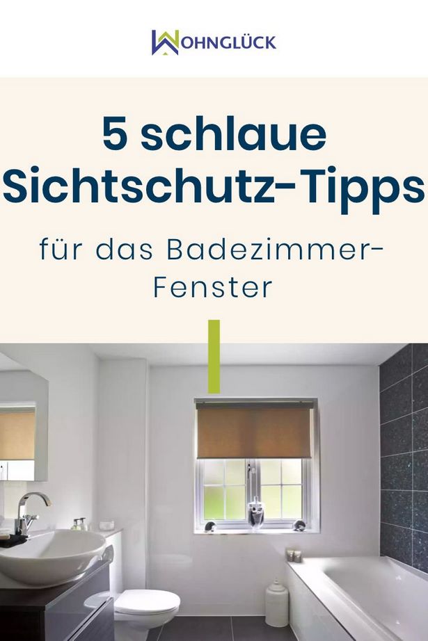 Badezimmer fenster gestalten