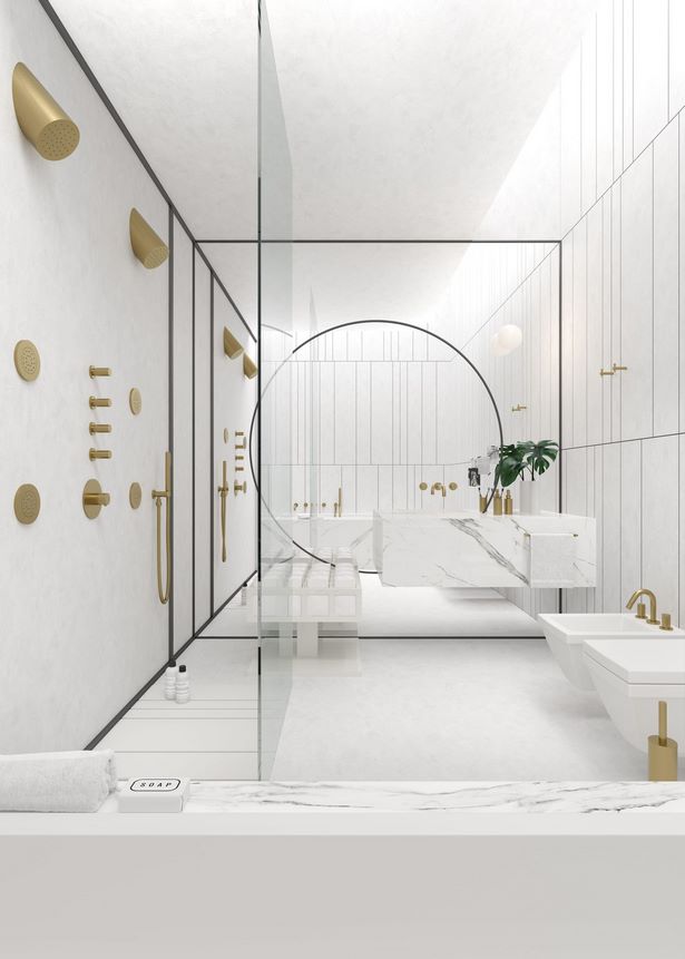 Badezimmer luxus design