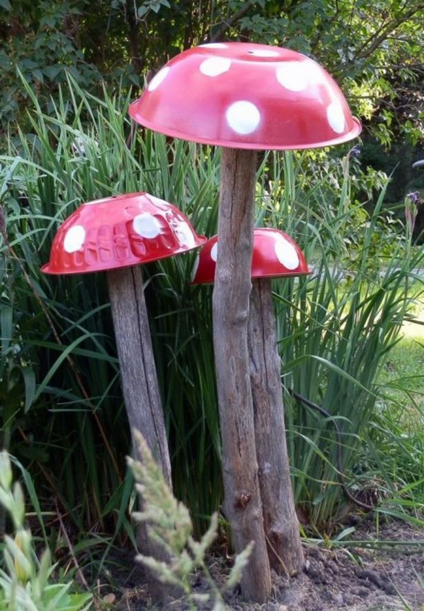 Deko basteln für den garten