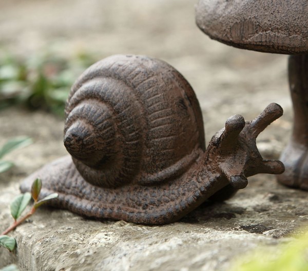 Deko schnecke garten