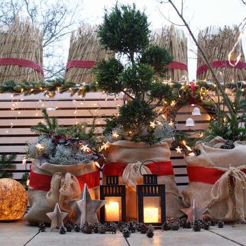 Deko weihnachten garten