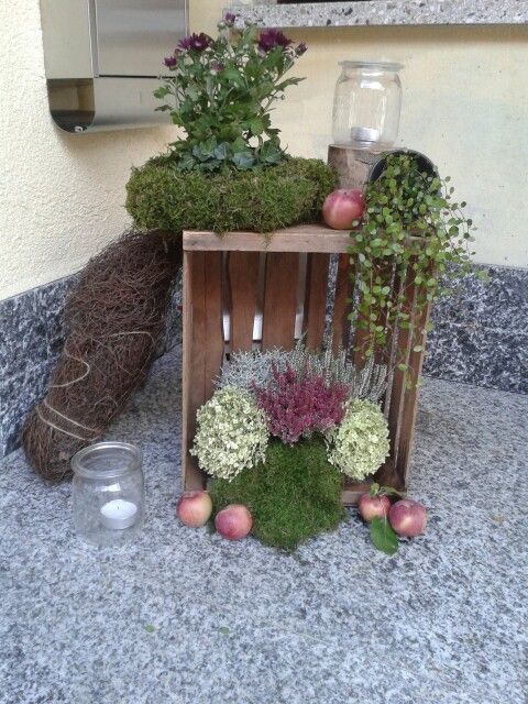 Dekoideen für den garten im herbst