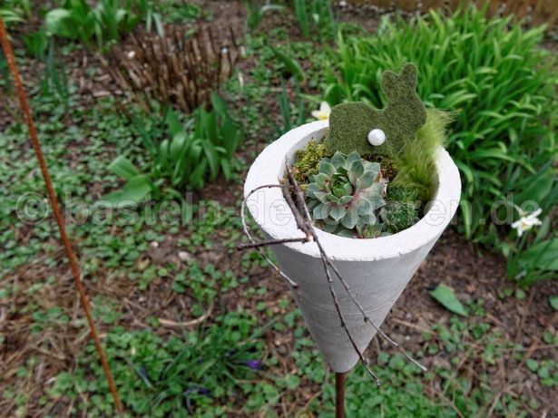 Frühlingsdeko für den garten