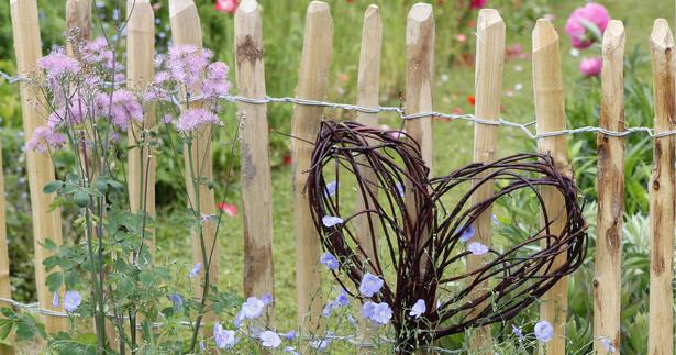 Gartendeko aus naturmaterialien