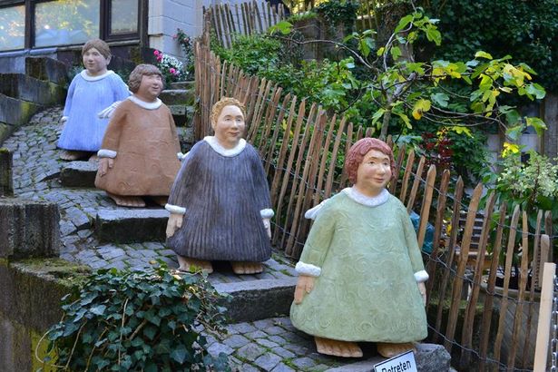 Gartendeko figuren selber machen