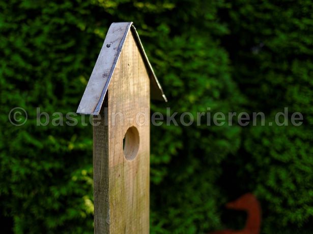 Gartendeko holz basteln