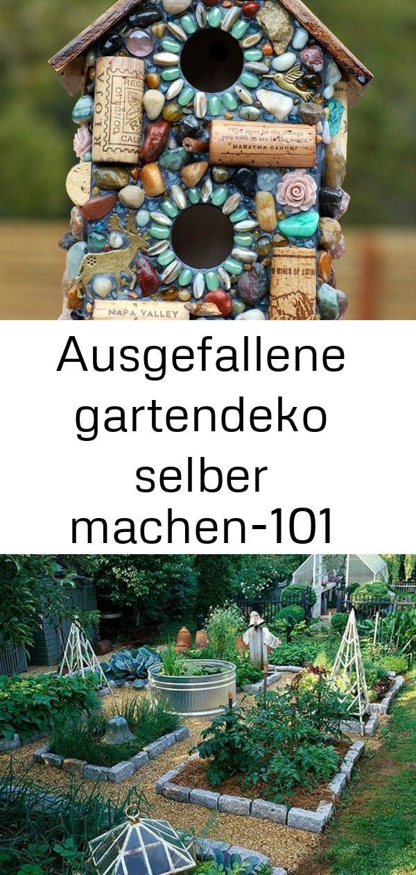 Gartendeko selbstgemacht basteln