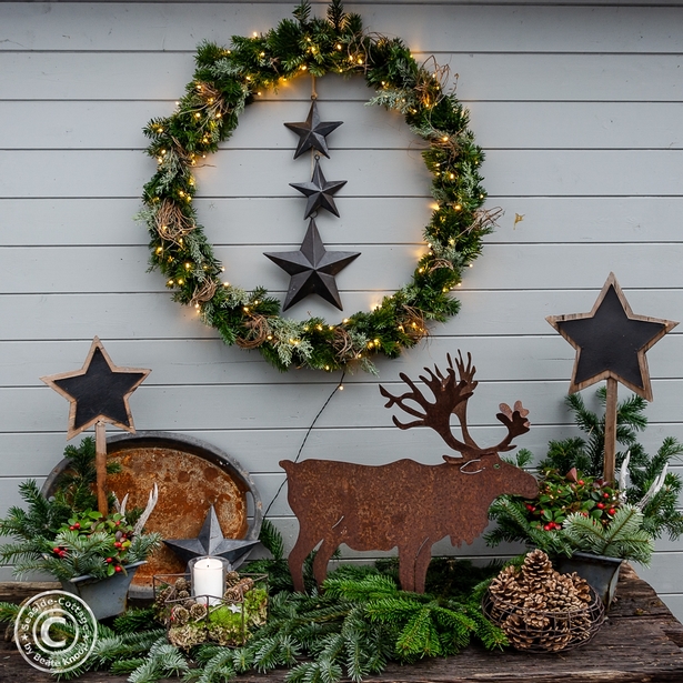 Gartendeko weihnachten