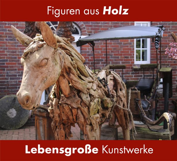 Gartenfiguren aus holz selber machen