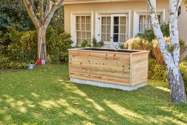 Holzdeko für den garten selber machen