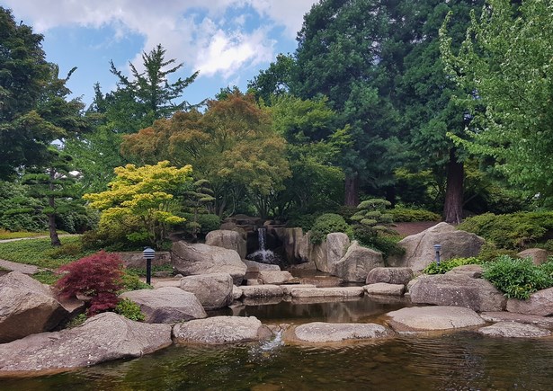 Japanischer garten deko