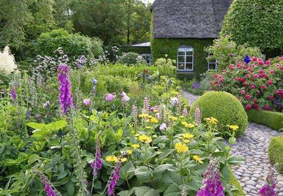 Landhausgarten deko