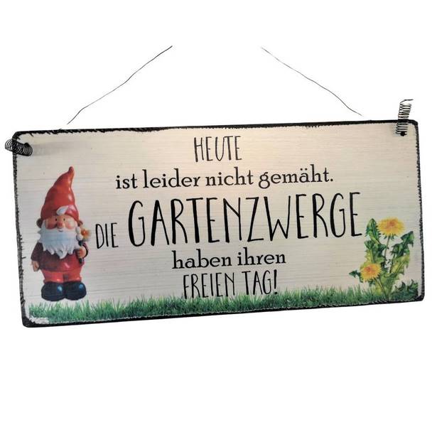 Wanddeko im garten