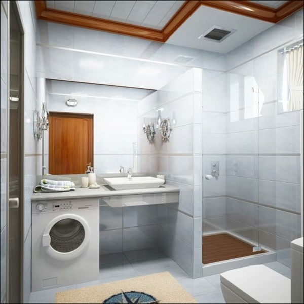 Badezimmer klein modern