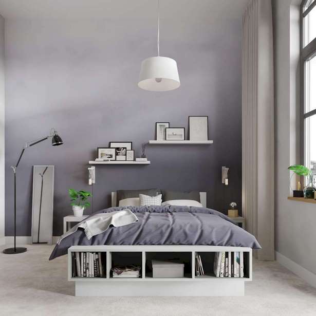 Schlafzimmer streichen grau