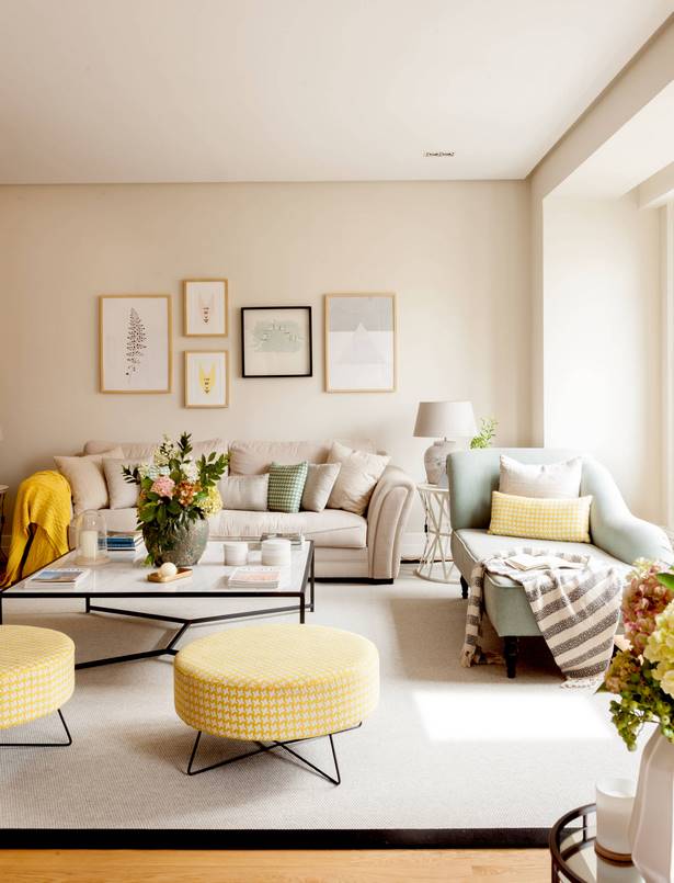 Wandfarbe beige wohnzimmer