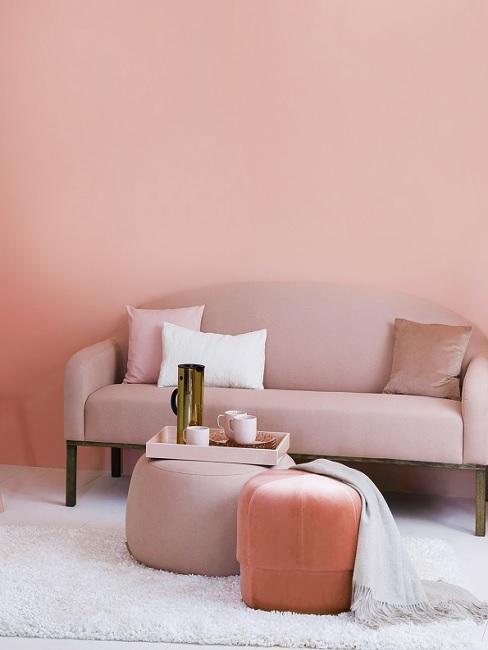 Welche farbe passt zu rosa wand