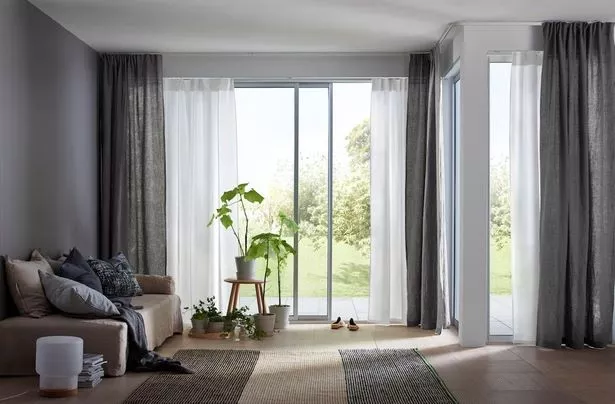 Gardinen wohnzimmer modern ideen