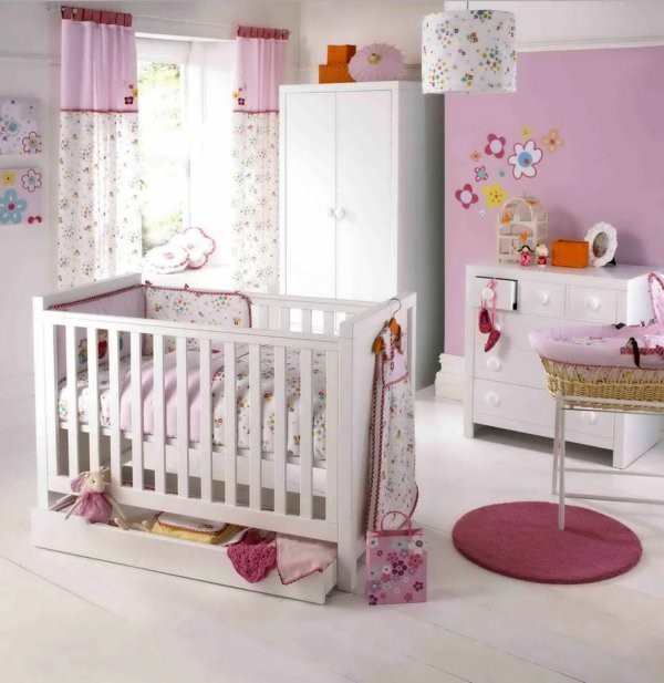 Babyzimmer gestalten mädchen