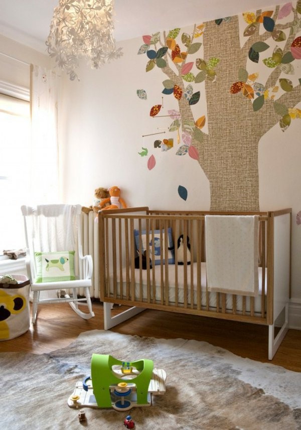 Babyzimmer tapeten ideen