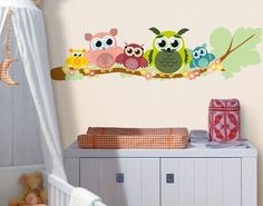 Deko babyzimmer wand