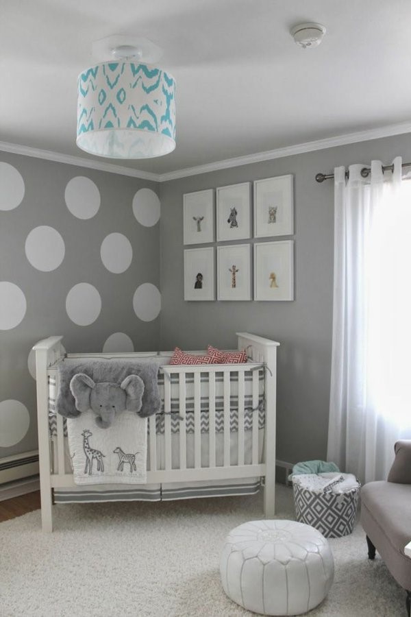 Deko babyzimmer wand