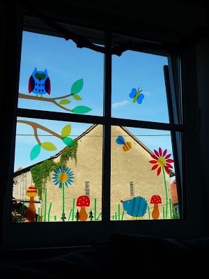 Deko kinderzimmerfenster