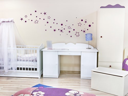 Ideen babyzimmer wandgestaltung