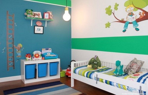 Ideen für kinderzimmer wand