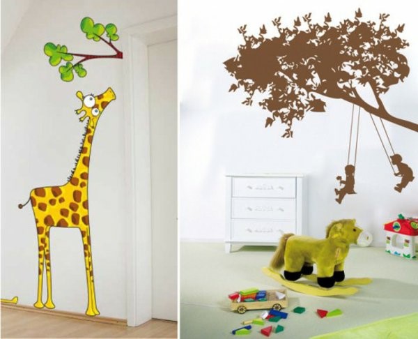 Ideen für kinderzimmer wand