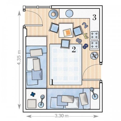 Kinderzimmer für zwei gestalten