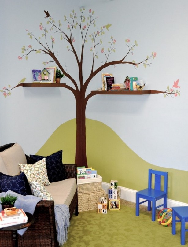 Kinderzimmer wand selbst gestalten