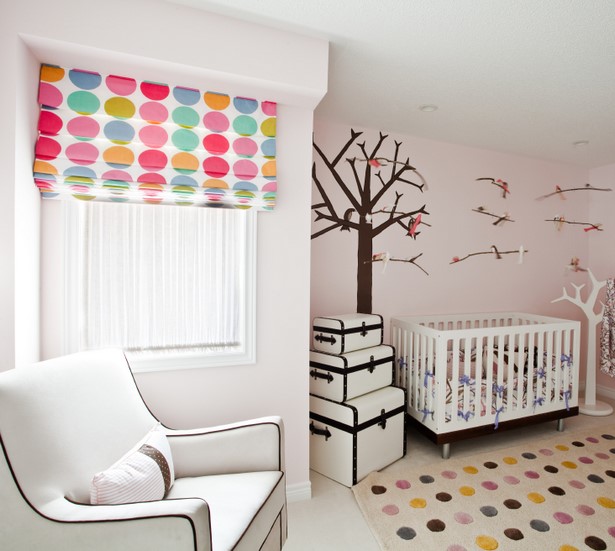 Wandgestaltung babyzimmer ideen