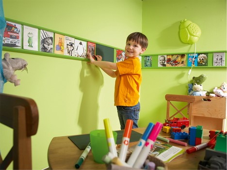 Wandgestaltung jungen kinderzimmer