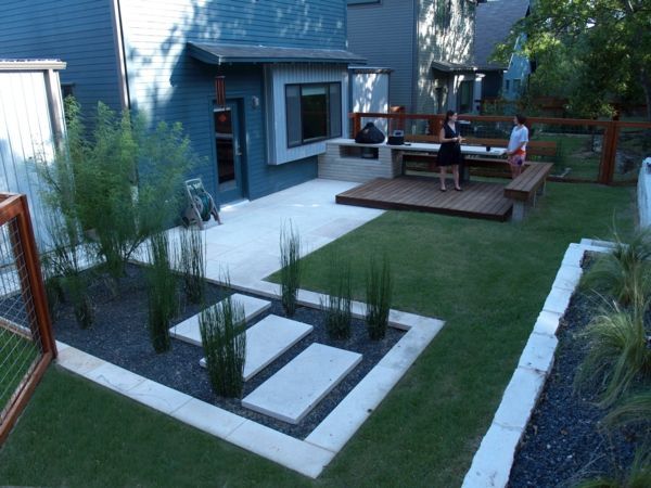 Garten modern