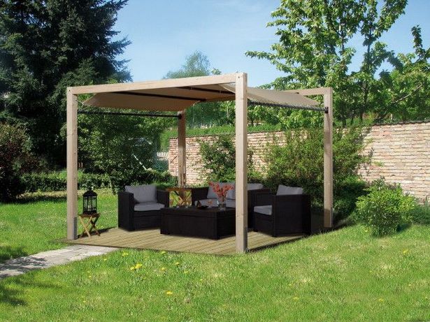 Gartengestaltung pavillon ideen