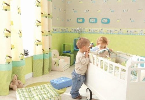 Kinderzimmer junge tapete